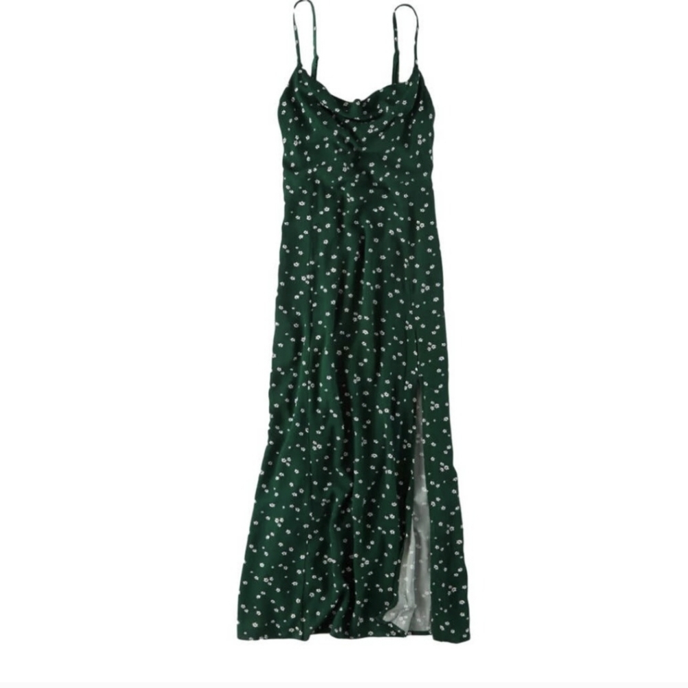 AE cowl neck midi dress, medium
